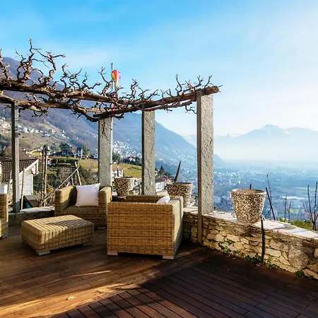 Villa Piccolo Paradiso Con Piscina * Minusio